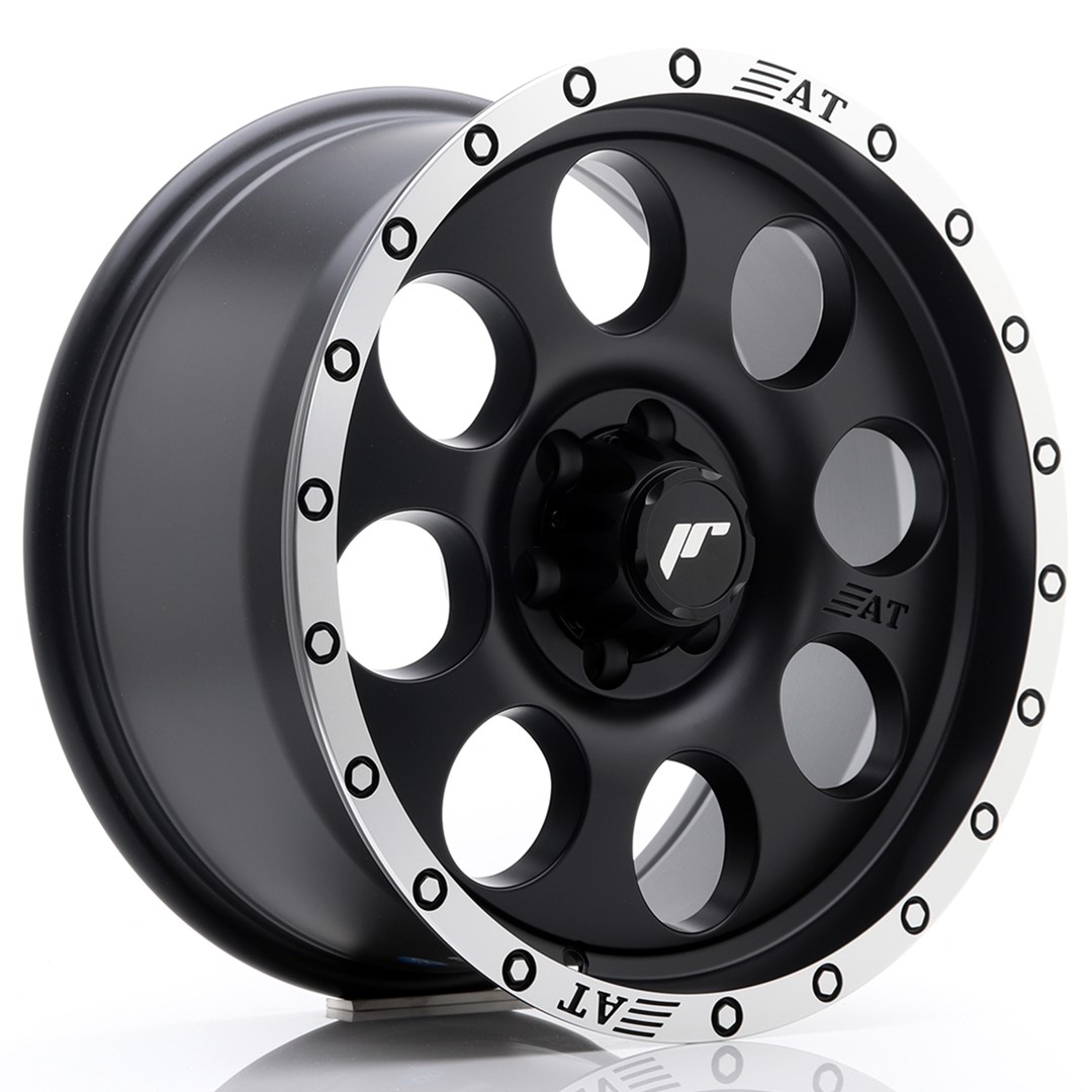 JR Wheels JRX4 17x8.5 ET20 6x114.3 Matt Black w/Machined Lip