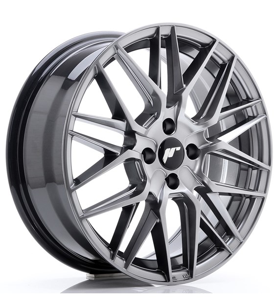 JR Wheels JR28 17x7 ET40 4x100 Hyper Black