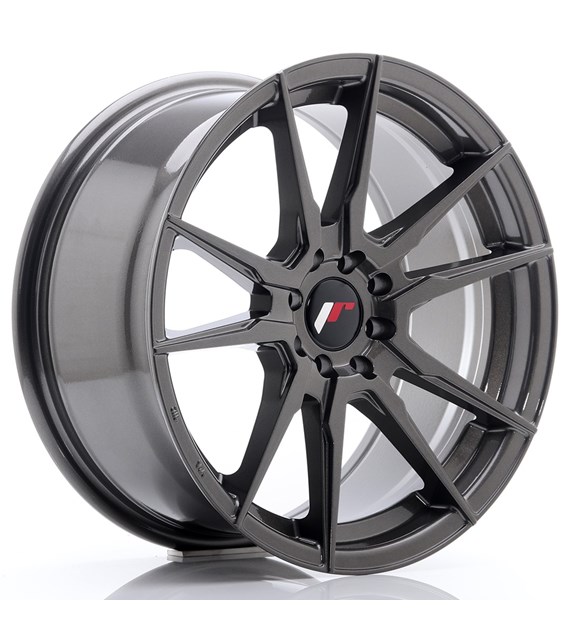 JR Wheels JR21 17x8 ET35 5x100/114 Hyper Gray