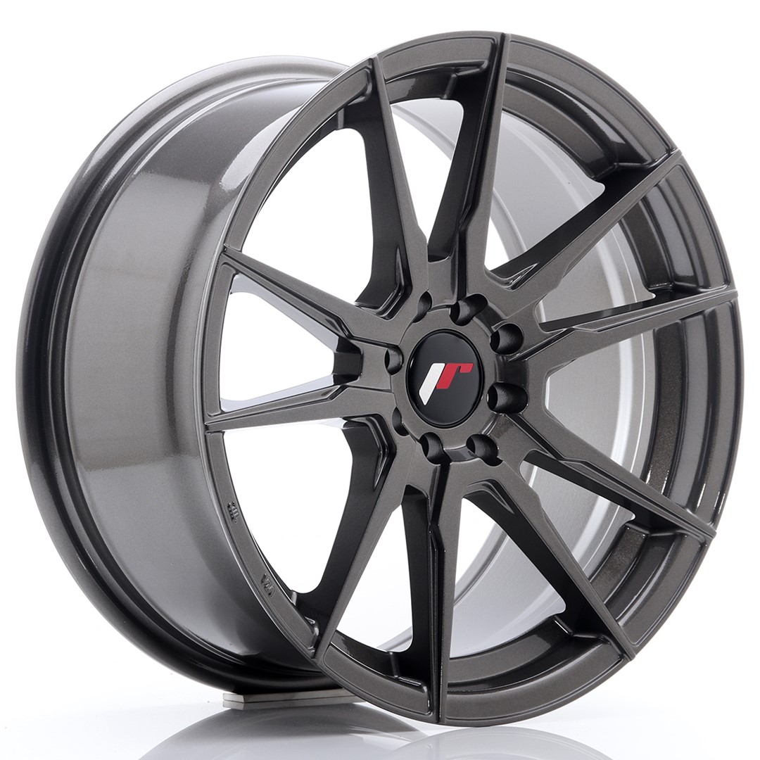 JR Wheels JR21 17x8 ET35 5x100/114 Hyper Gray