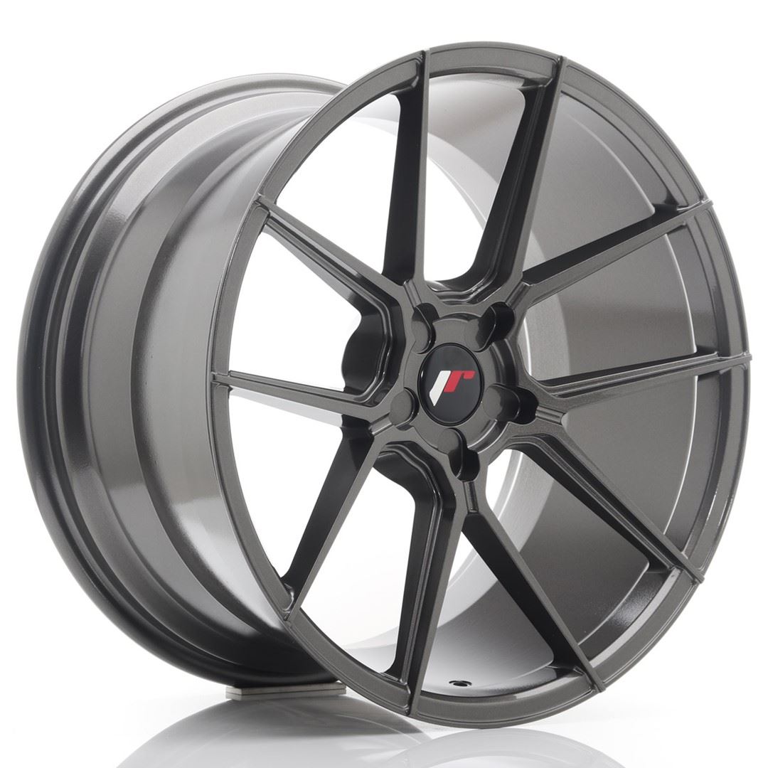 JR Wheels JR30 20x11 ET30-50 5H Blank Hyper Gray