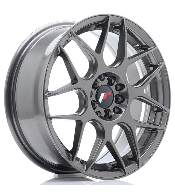 JR Wheels JR18 17x7 ET40 5x108/112 Hyper Gray