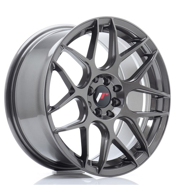 JR Wheels JR18 17x8 ET25 4x100/108 Hyper Gray