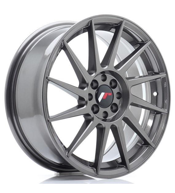 JR Wheels JR22 17x7 ET35 4x100/114 Hyper Gray