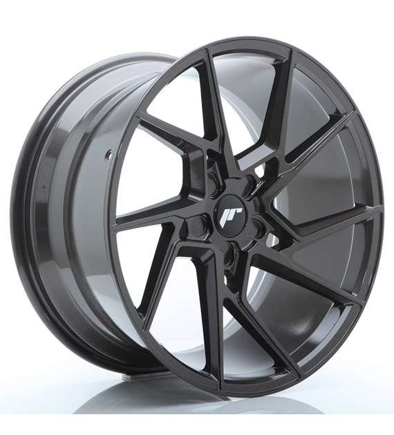 JR Wheels JR33 20x10 ET20-40 5H BLANK Hyper Gray