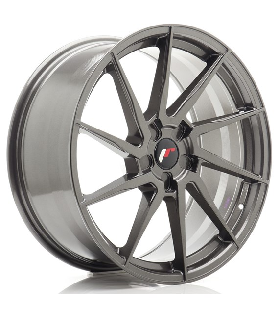 JR Wheels JR36 20x9 ET15-38 5H BLANK Hyper Gray