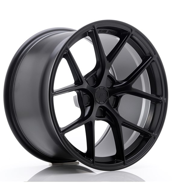 JR Wheels SL01 18x10,5 ET25-38 5H BLANK Matt Black