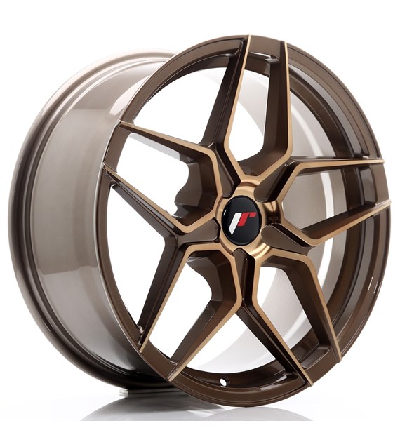 JR Wheels JR34 18x8 ET20-42 5H BLANK Platinum Bronze