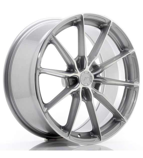 JR Wheels JR37 19x8,5 ET20-45 5H BLANK Silver Machined Face