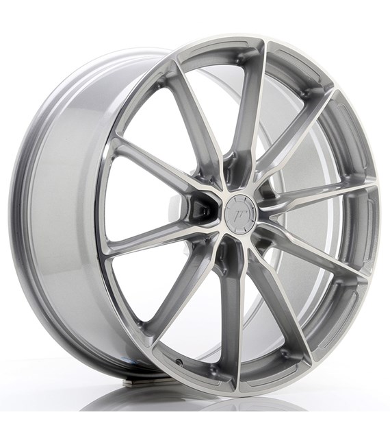 JR Wheels JR37 20x9 ET20-45 5H BLANK Silver Machined Face