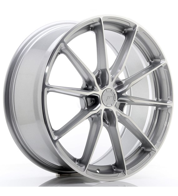 JR Wheels JR37 20x8,5 ET20-45 5H BLANK Silver Machined Face