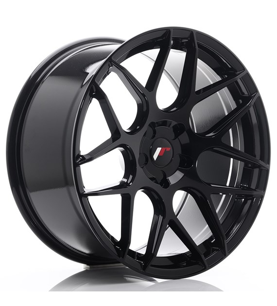 JR Wheels JR18 20x10 ET20-45 5H Blank Glossy Black