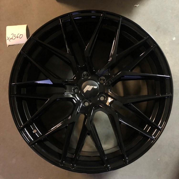 USED JR28 21x9 ET15-45 5H BLANK Gloss Black