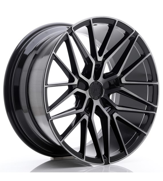 JR Wheels JR38 20x10 ET20-45 5H BLANK Black Brushed w/Tinted Face