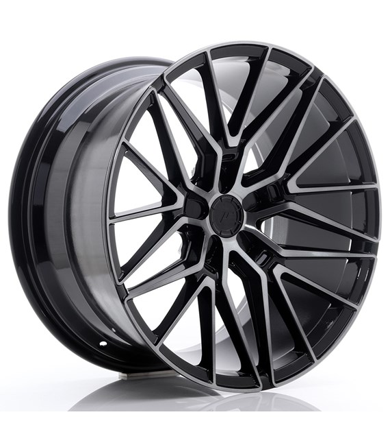 JR Wheels JR38 20x10,5 ET20-45 5H BLANK Black Brushed w/Tinted Face