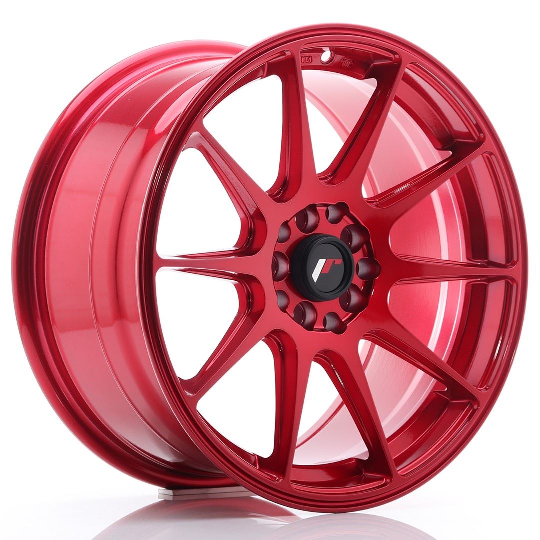 JR Wheels JR11 17x8,25 ET35 5x100/114,3 Platinum Red