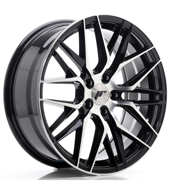 JR Wheels JR28 18x7,5 ET40 5x112 Gloss Black Machined Face