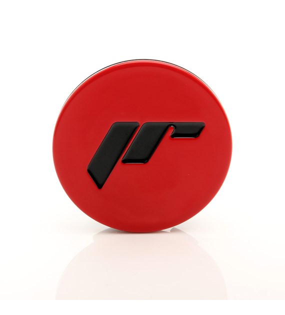 JR Aluminum Center Cap 68mm Red