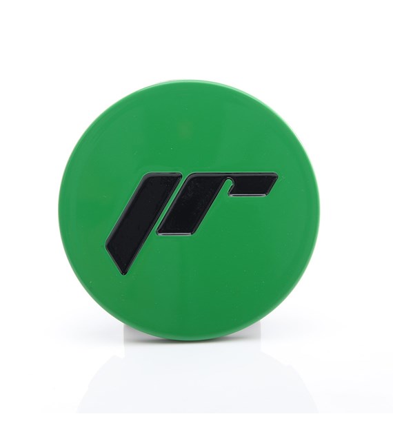 JR Aluminum Center Cap 68mm Green