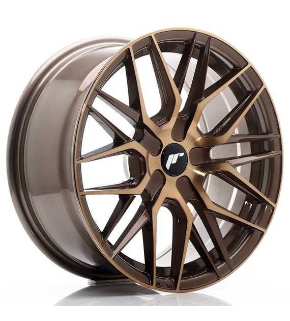 JR Wheels JR28 17x8 ET25-40 BLANK Platinum Bronze