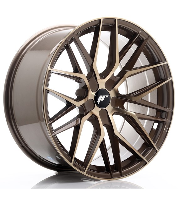 JR Wheels JR28 20x10 ET20-40 5H BLANK Platinum Bronze