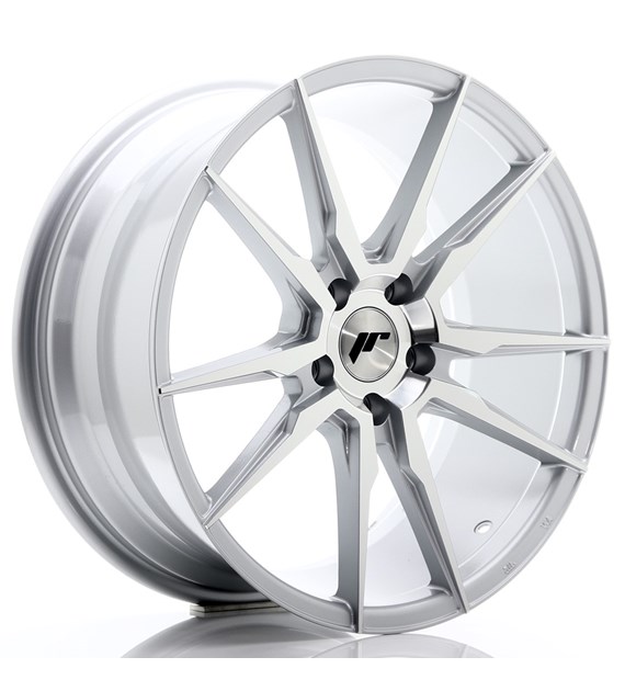 JR Wheels JR21 19x8,5 ET40 5x108 Silver Machined Face