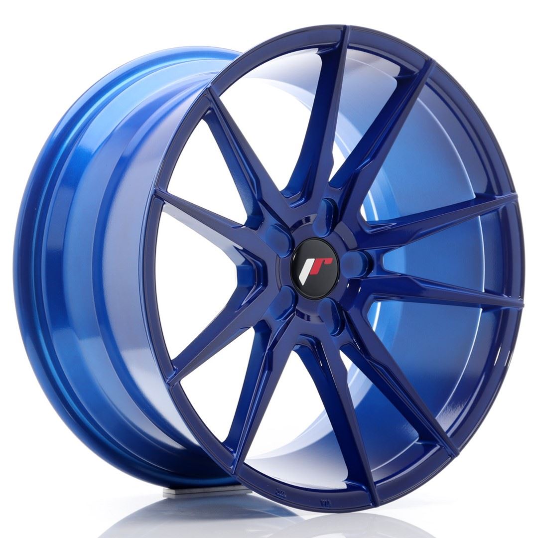 JR Wheels JR21 19x9,5 ET20-40 5H BLANK Platinum Blue