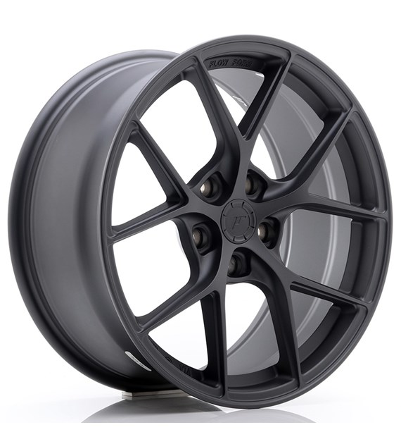 JR Wheels SL01 18x8 ET40 5x112 Matt Gun Metal