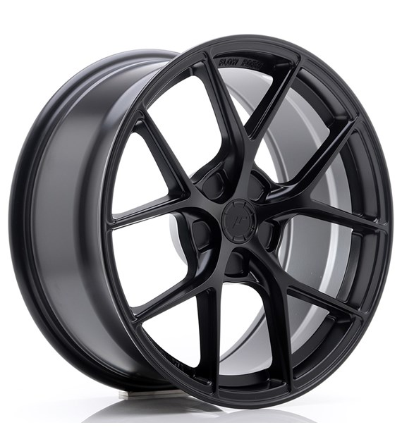 JR Wheels SL01 18x8 ET20-40 5H BLANK Matt Black