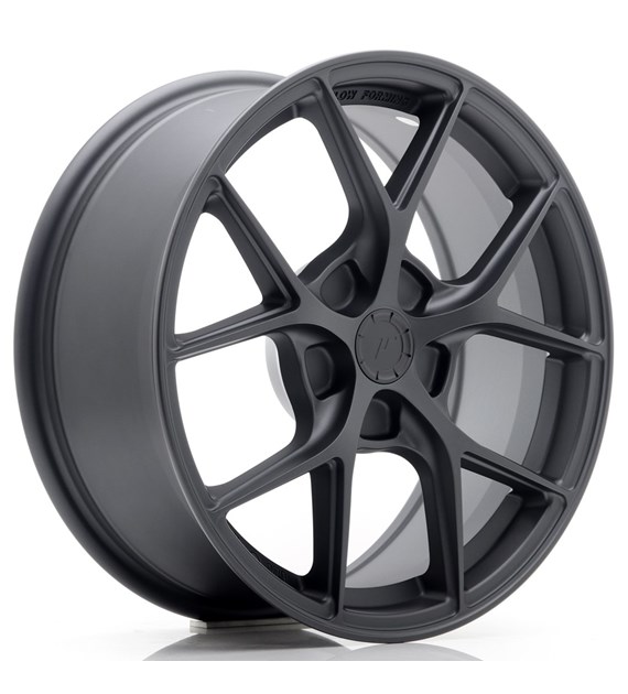 JR Wheels SL01 17x7 ET20-40 5H BLANK Matt Gun Metal