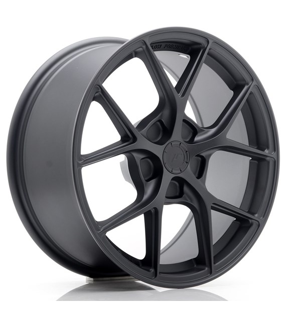 JR Wheels SL01 17x8 ET20-45 5H BLANK Matt Gun Metal