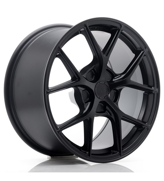 JR Wheels SL01 17x9 ET20-50 5H BLANK Matt Black