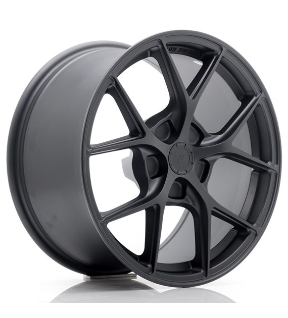 JR Wheels SL01 17x9 ET20-50 5H BLANK Matt Gun Metal