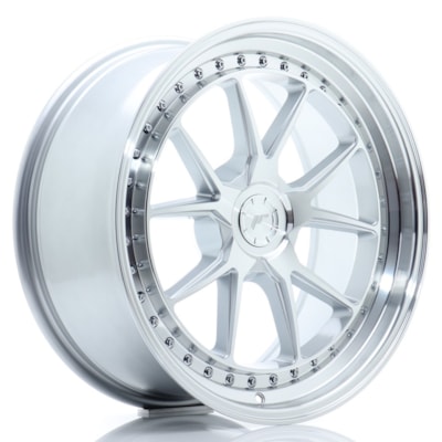 JR Wheels JR39 19x8,5 ET15-35 5H BLANK Silver Machined Face