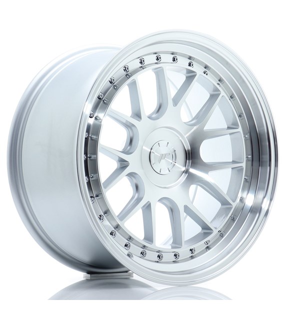 JR Wheels JR40 18x9,5 ET15-35 5H BLANK Silver Machined Face