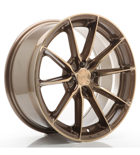 JR Wheels JR37 17x8 ET40 4x100 Platinum Bronze