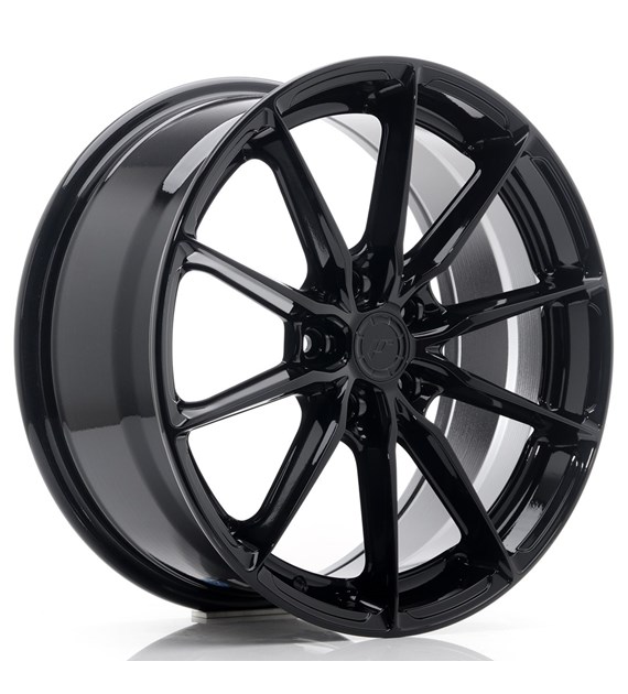 JR Wheels JR37 18x8 ET45 5x112 Glossy Black