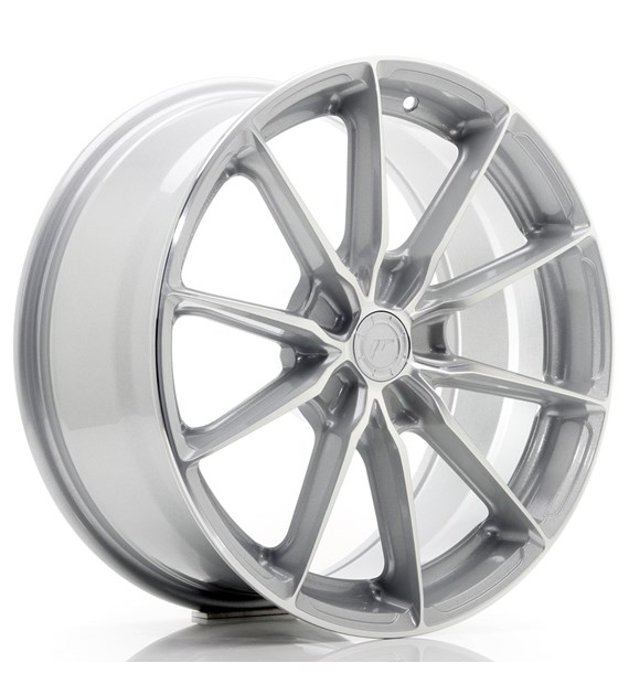 JR Wheels JR37 18x8 ET20-45 5H BLANK Silver Machined Face