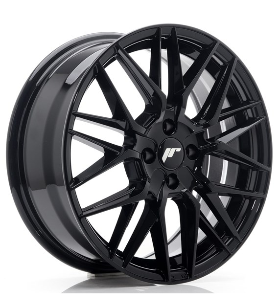 JR Wheels JR28 17x7 ET40 4x100 Glossy Black