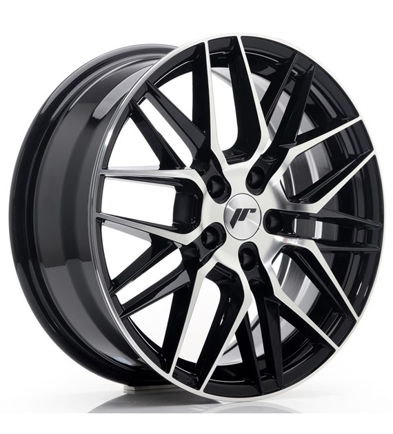 JR Wheels JR28 17x7 ET40 5x114,3 Gloss Black Machined Face