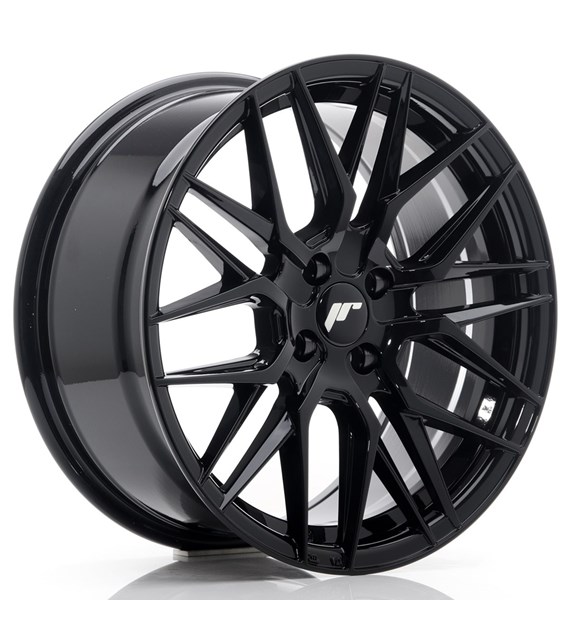 JR Wheels JR28 17x8 ET40 4x100 Glossy Black