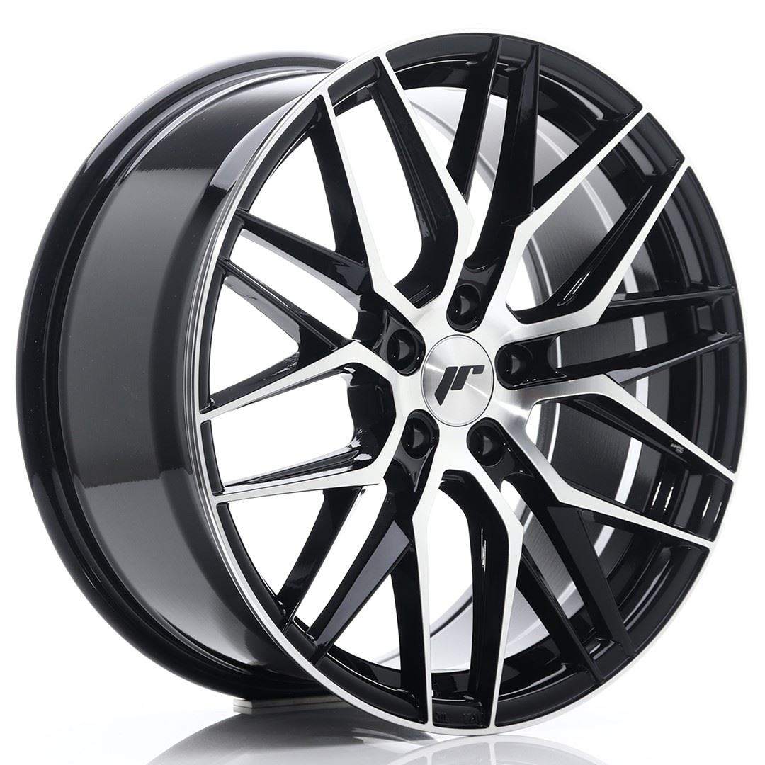 JR Wheels JR28 19x8,5 ET35 5x120 Gloss Black Machined Face