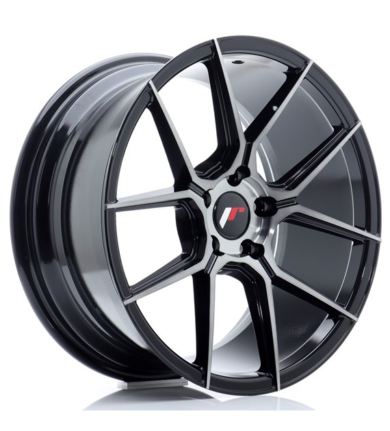 JR Wheels JR30 18x8,5 ET40 5x112 Black Brushed w/Tinted Face