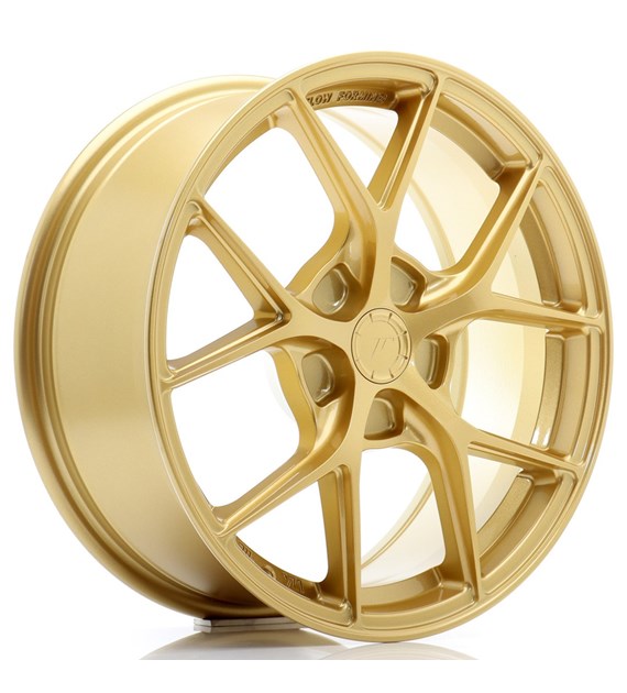 JR Wheels SL01 17x7 ET20-40 5H BLANK Gold