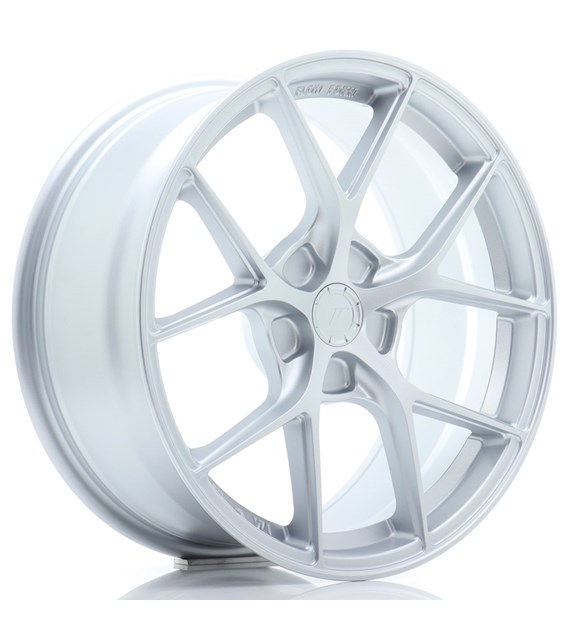 JR Wheels SL01 18x8 ET20-40 5H BLANK Matt Silver