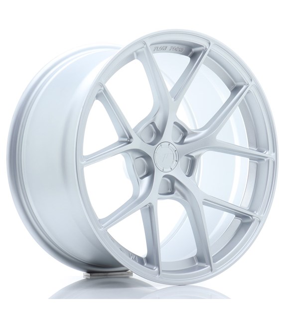 JR Wheels SL01 18x9,5 ET25-38 5H BLANK Matt Silver