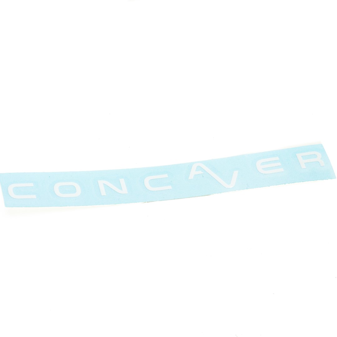 Sticker-pack Concaver logo V1 45cm White 10pcs