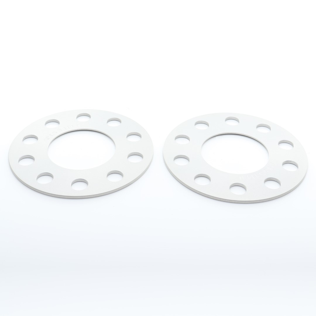 WS1 Spacers 3.5mm 5x114 69,7 Silver for Tesla