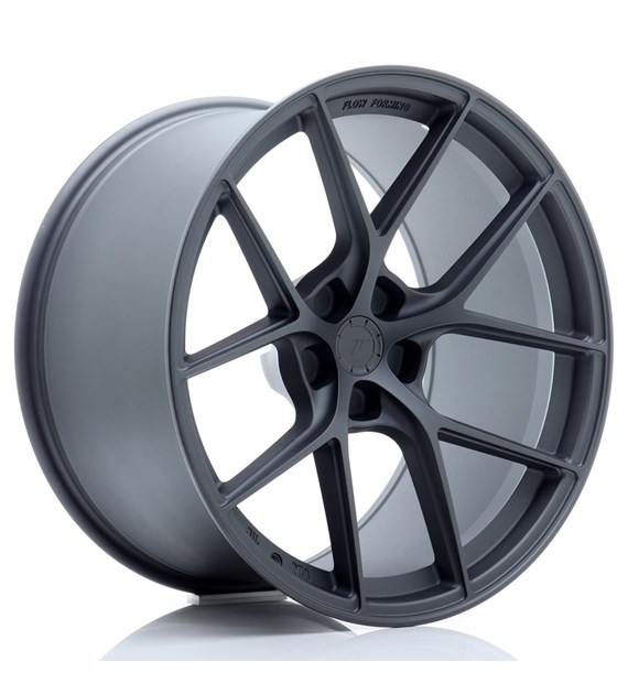 JR Wheels SL01 20x11 ET0-30 5H BLANK Matt Gun Metal