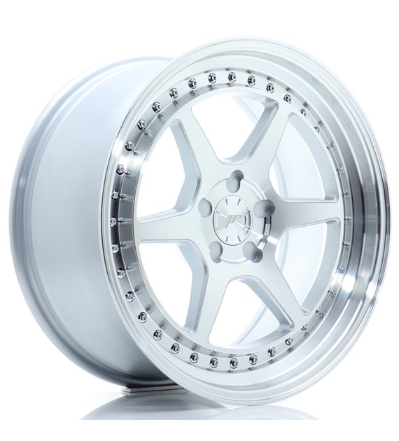 JR Wheels JR43 18x8,5 ET15-35 5H BLANK Silver w/Machined Face